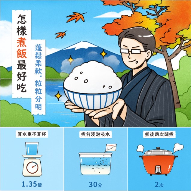 煮飯的「水」其實也會影響米飯的口感